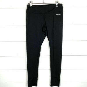 Head Leggings Womens Small Black Stretch Running Yoga Athletic Active Workout